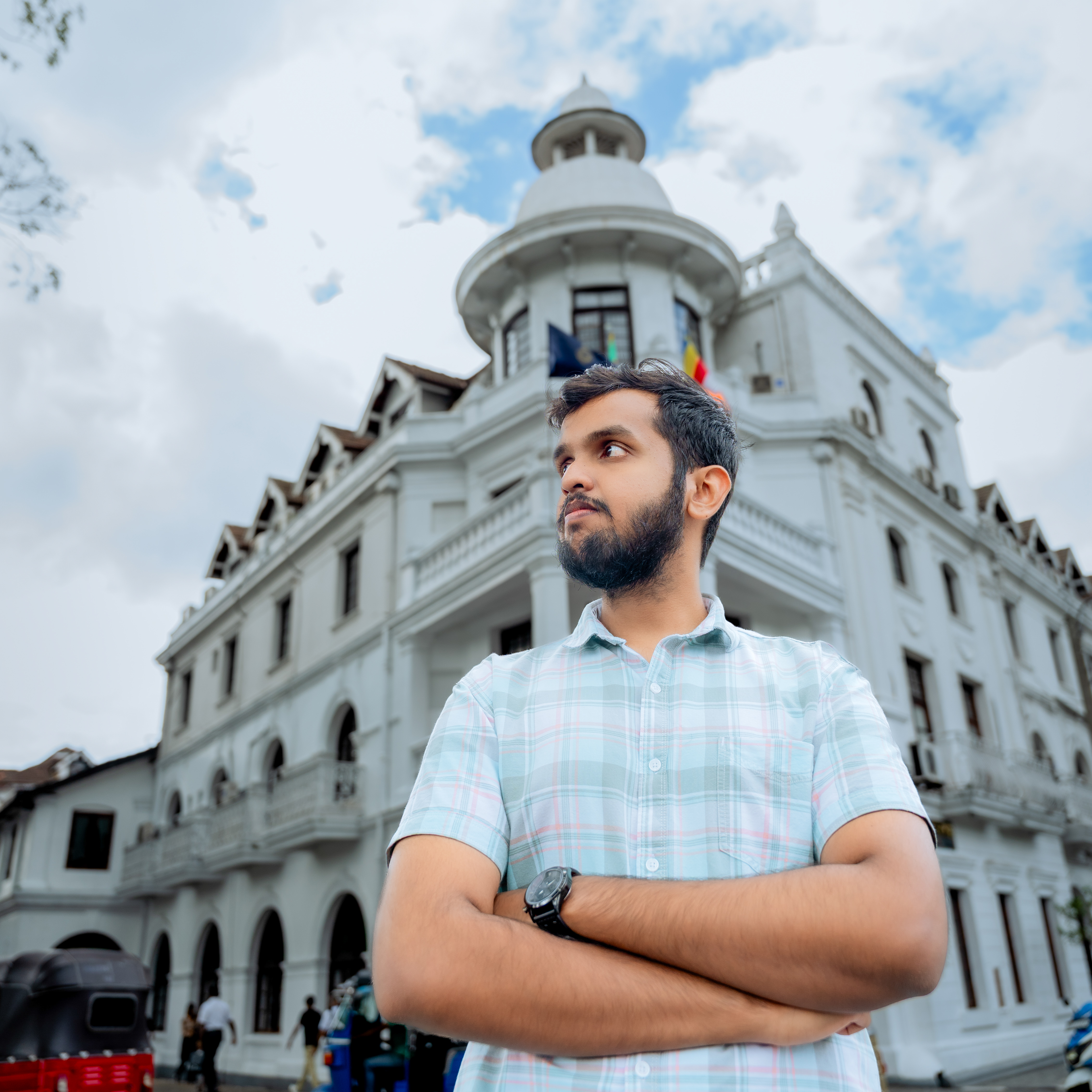 Portrait of Dinitha Ranketh